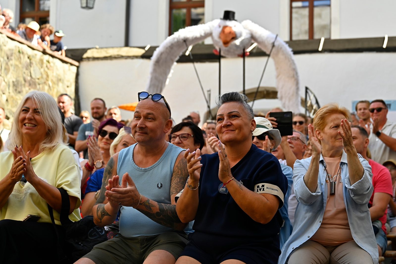 Publikum počas festivalu Kremnické gagy 2026
