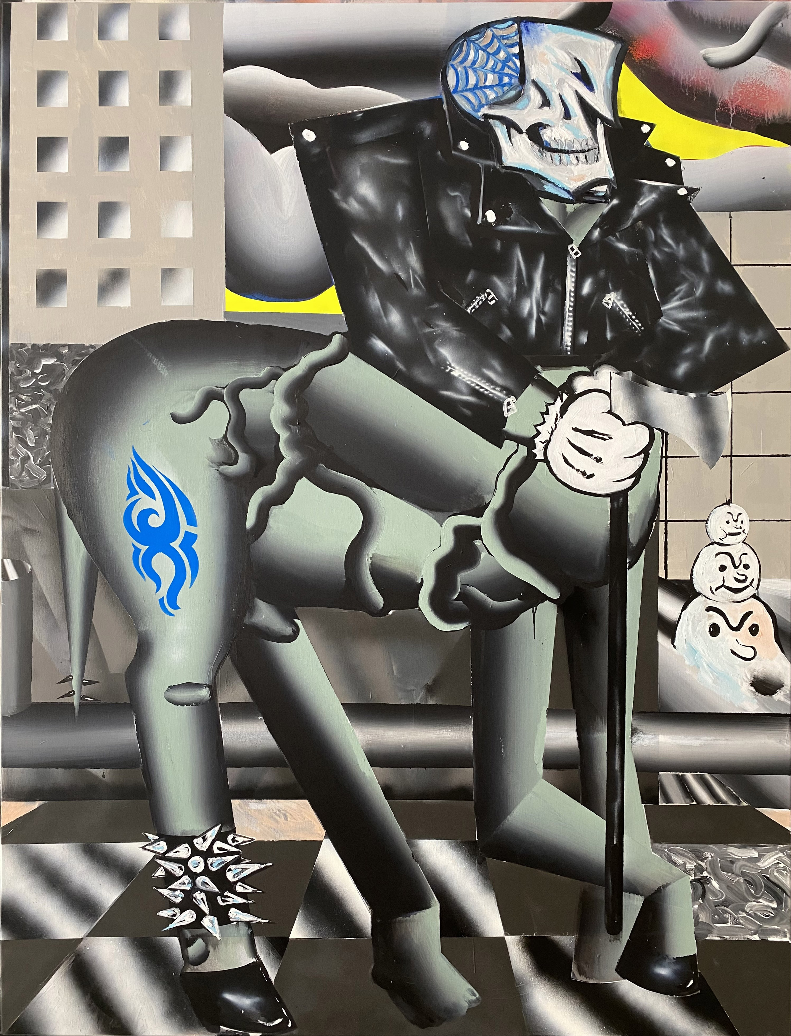 Ján Bátorek - Sídliskový chlapec | Maľba