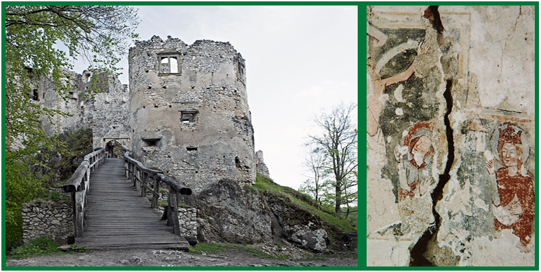 hrad uhrovec | Maľba