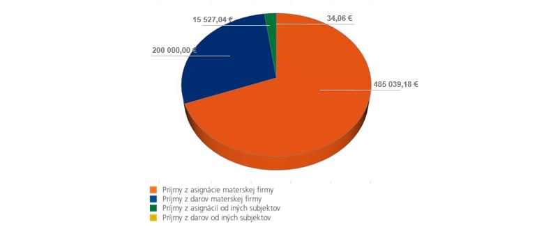 1 podiel druhov prijmov | Maľba